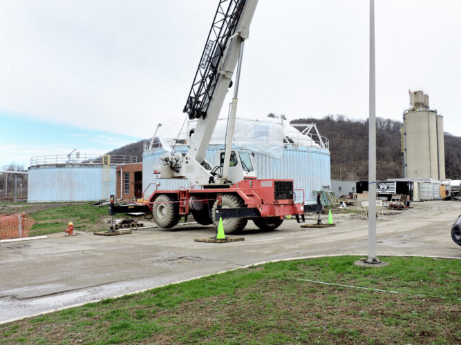 Sanitary Board closing in on finish to wastewater plant project